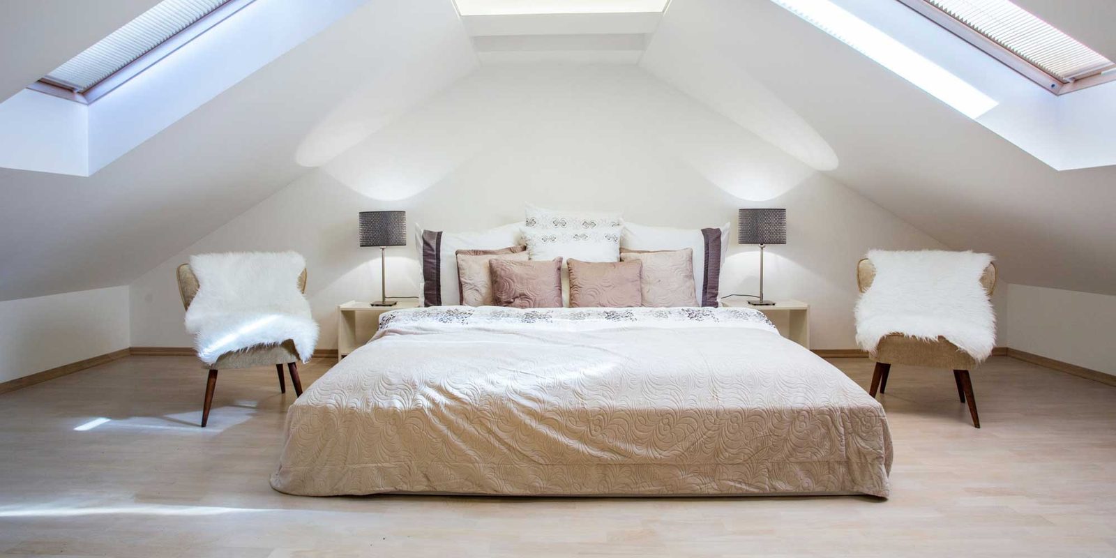 Aménagement d'une chambre dans les combles